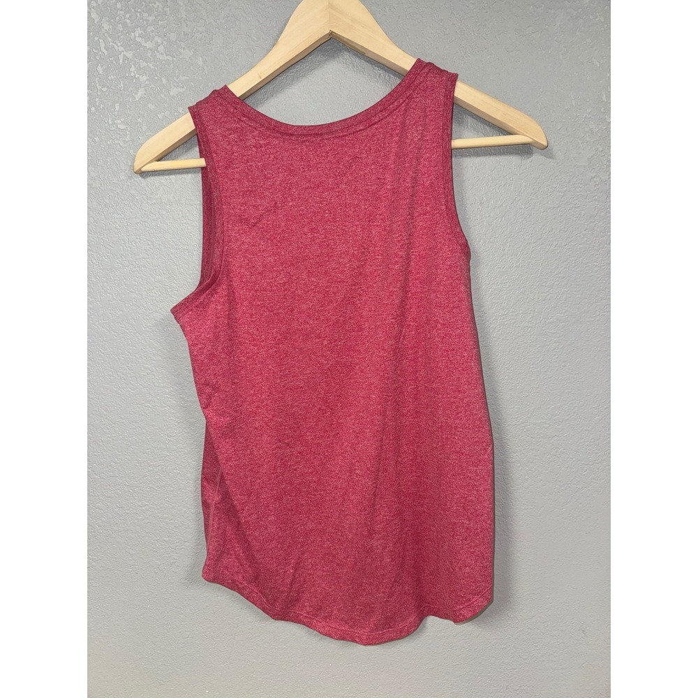Life is Good Womens Active Tank Top XS Pink Heather Sea Turtle Hibiscus Graphic - Picture 3 of 4